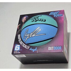 Angel Reese Signature Outdoor Basketball Size 6 28.5" Youth Girls Blue/Teal New